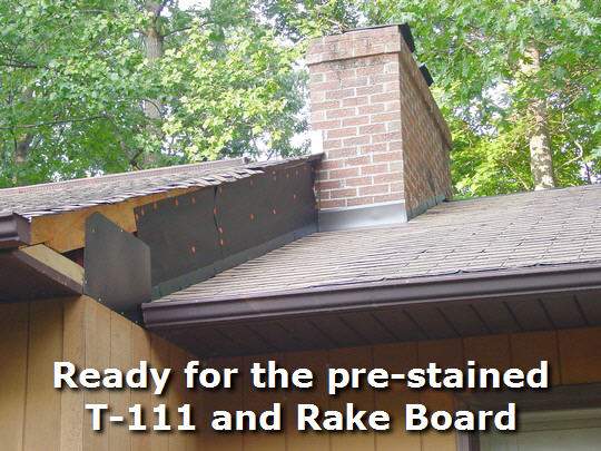 Wood siding installation Wood siding installation